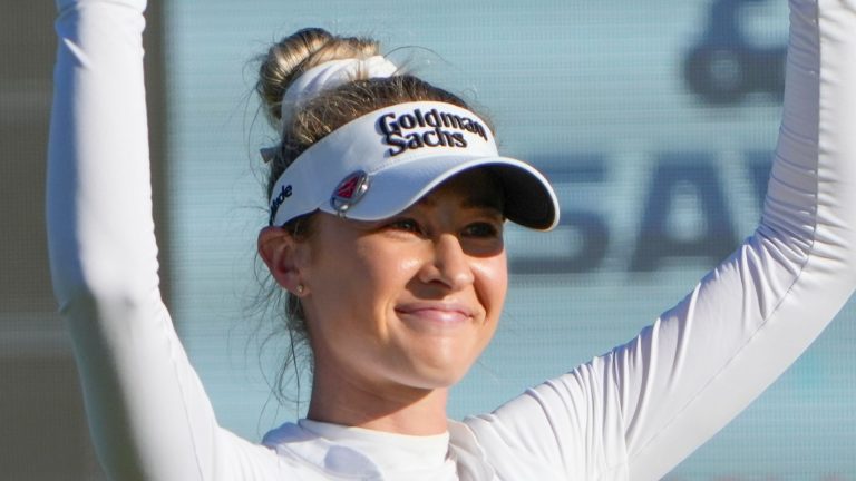 Korda capitalises on Green’s late blunder to snatch LPGA Tour win